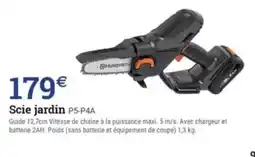 Espace emeraude Scie jardin P5-P4A offre