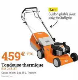 Espace emeraude Tondeuse thermique offre