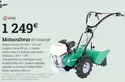 Espace emeraude Motoculteur RT H160 GP offre