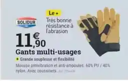 Espace emeraude SOLIDUR Gants multi-usages offre