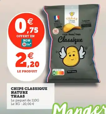 Utile THAAS Chips classique nature offre