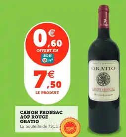 Utile ORATIO Canon fronsac aop rouge offre