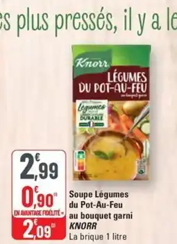 G20 KNORR Soupe Légumes du Pot-Au-Feu au bouquet garni offre