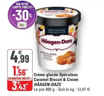 G20 Crème glacée spéculoos offre
