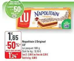 G20 LU Napolitain L'Original offre