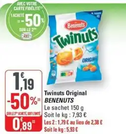 G20 BENENUTS Twinuts Original offre