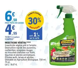 E.Leclerc Jardi Insecticide végétal offre