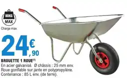 E.Leclerc Jardi Brouette 1 roue offre