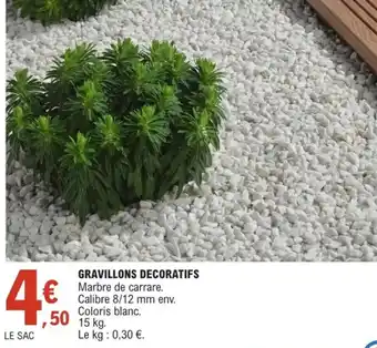 E.Leclerc Jardi Gravillons decoratifs offre