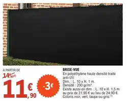 E.Leclerc Jardi Brise-vue offre