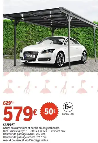 E.Leclerc Jardi Carport offre