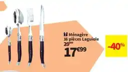 Conforama Ménagère Laguiole offre