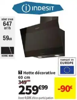 Conforama Hotte décorative offre