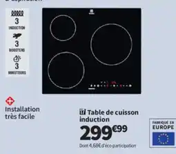 Conforama Table de cuisson induction offre