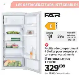 Conforama FAR Refrigerateur 1 porte offre