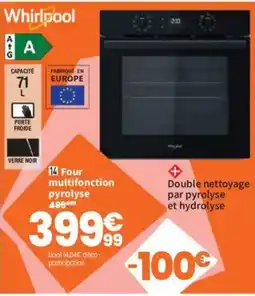 Conforama WHIRPOOL Four multifonction pyrolyse offre