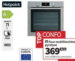 Conforama Four multifonction pyrolyse offre