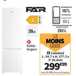 Conforama FAR Combiné offre