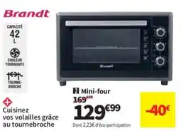 Conforama BRANDT Mini-four offre