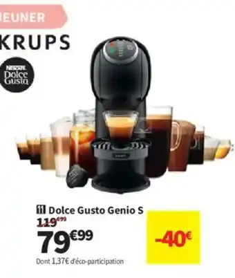 Conforama KRUPS Dolce Gusto Genio offre