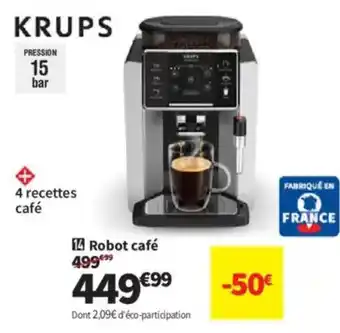 Conforama KRUPS Robot café offre