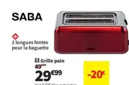 Conforama SABA Grille pain offre