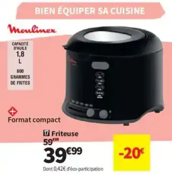 Conforama MOULINEX Friteuse offre