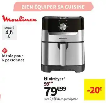 Conforama MOULINEX Airfryer offre