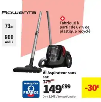 Conforama ROWENTA Aspirateur sans offre