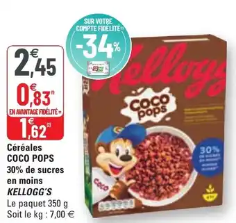 G20 Céréales offre