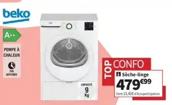 Conforama BEKO Sèche-linge offre