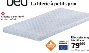 Conforama Matelas Bingo 90x190 cm offre