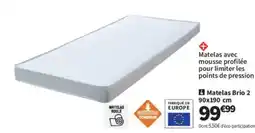 Conforama Matelas Brio 2 offre