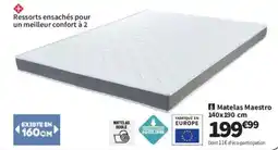 Conforama Matelas Maestro 140x190 cm offre