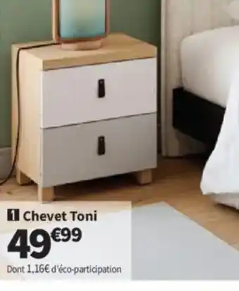 Conforama Chevet Toni offre