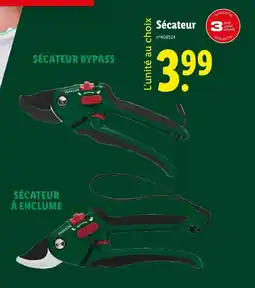 Lidl Sécateur offre