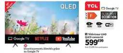 Conforama TCL Téléviseur UHD QLED connecté offre