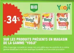 E.Leclerc Express "YOOJI" Sur les produits présents en magasin de la gamme offre