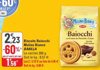 G20 Biscuits baiocchi offre