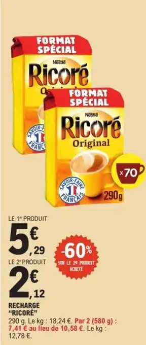 E.Leclerc Express "RICORÉ" Recharge offre