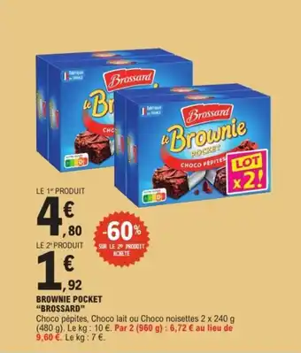 E.Leclerc Express "BROSSARD" Brownie pocket offre