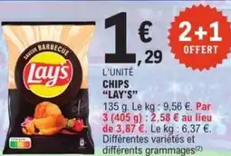 E.Leclerc Express "LAY'S" Chips offre