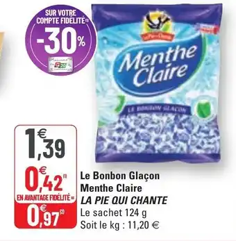 Le bonbon glaçon