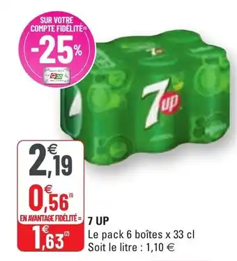 G20 7 up offre