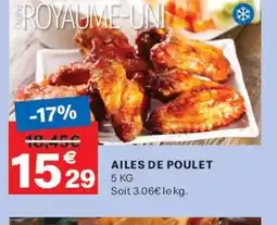 Leader Price Ailes de poulet offre