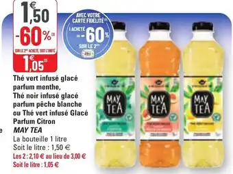 G20 Thé vert infusé glacé offre