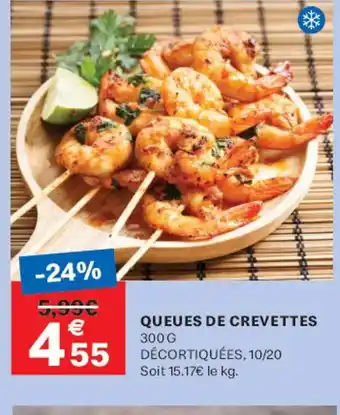 Leader Price Queues de crevettes offre