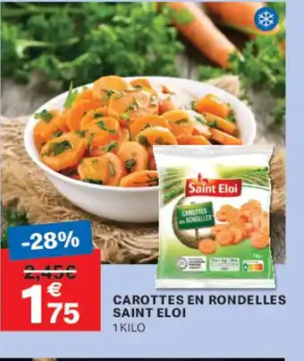 Leader Price SAINT ELOI Carottes en rondelles offre