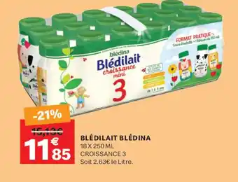 Leader Price Blédilait blédina offre