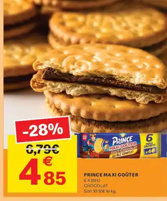 Leader Price PRINCE Maxi goûter offre